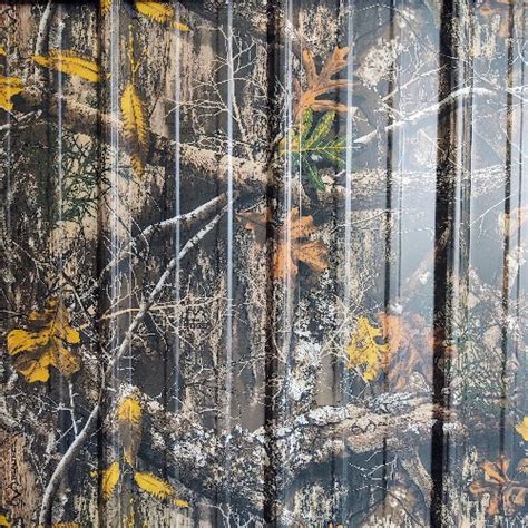 camouflage sheet metal|realtree metal siding.